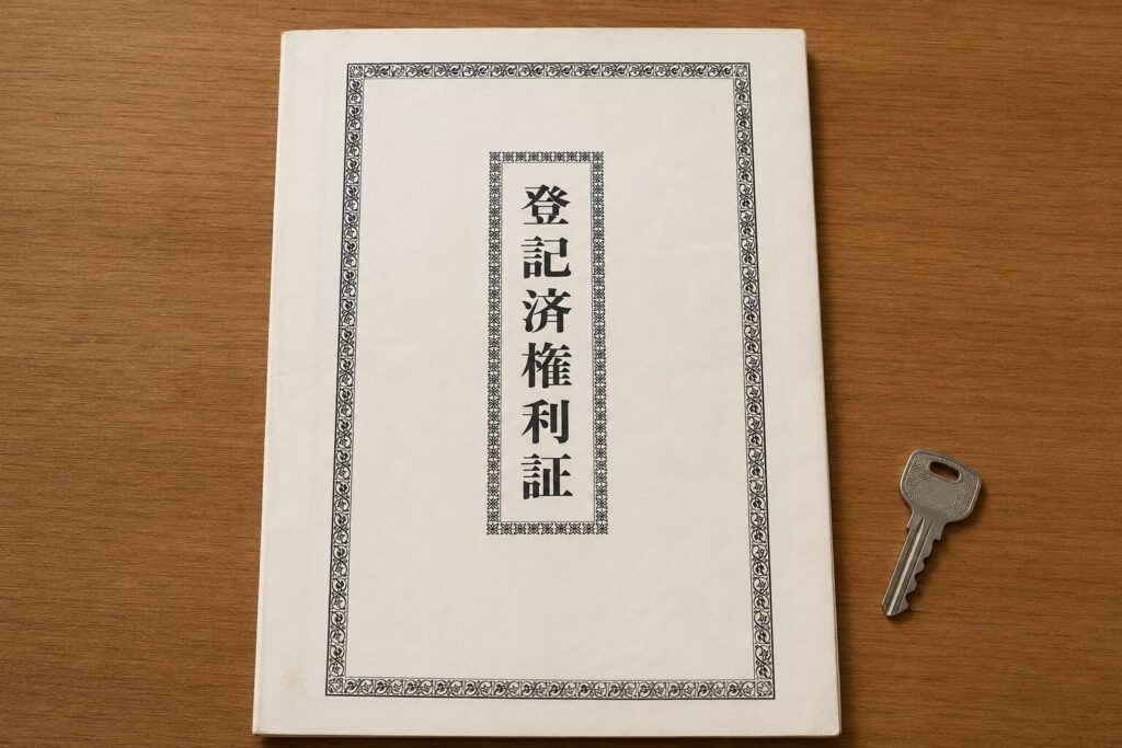 不動産売却後の登記済権利証のイメージ